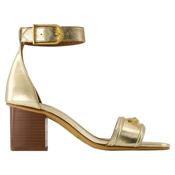 Caprese Wings Sandals - Zadig & Voltaire - Leather - Gold